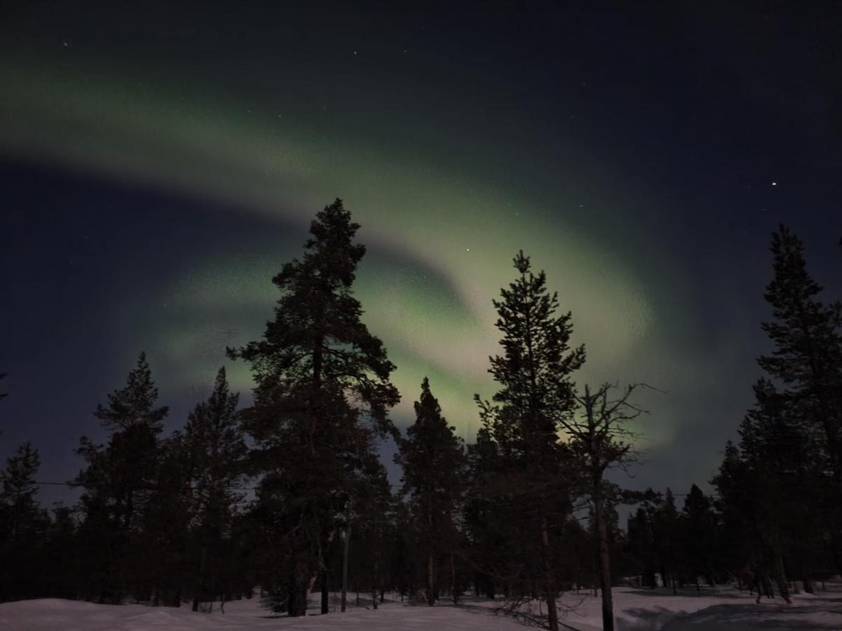 Kuukkeli Log Houses Aurora Cabin - Jaspis Сариселка Екстериор снимка