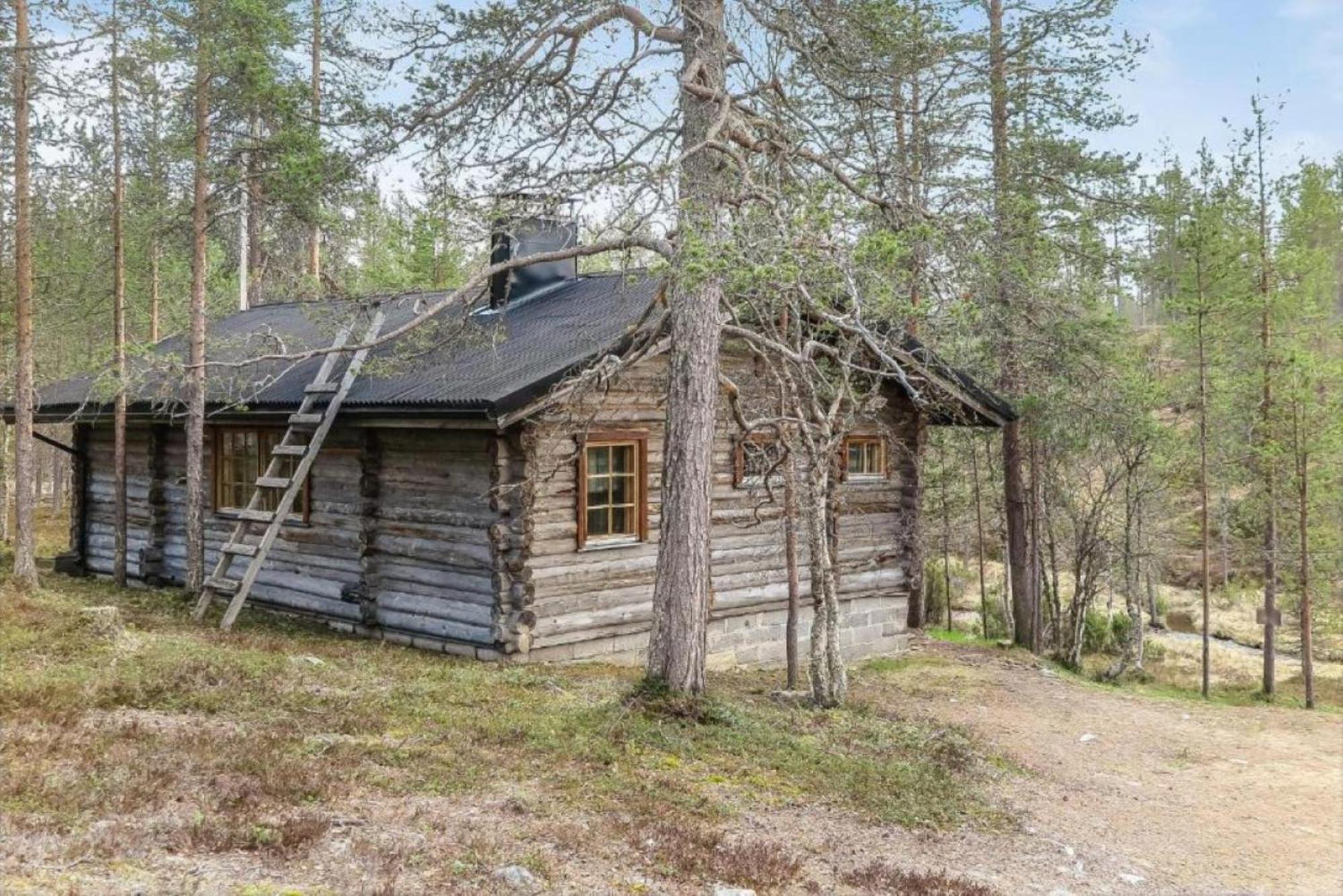 Kuukkeli Log Houses Aurora Cabin - Jaspis Сариселка Екстериор снимка