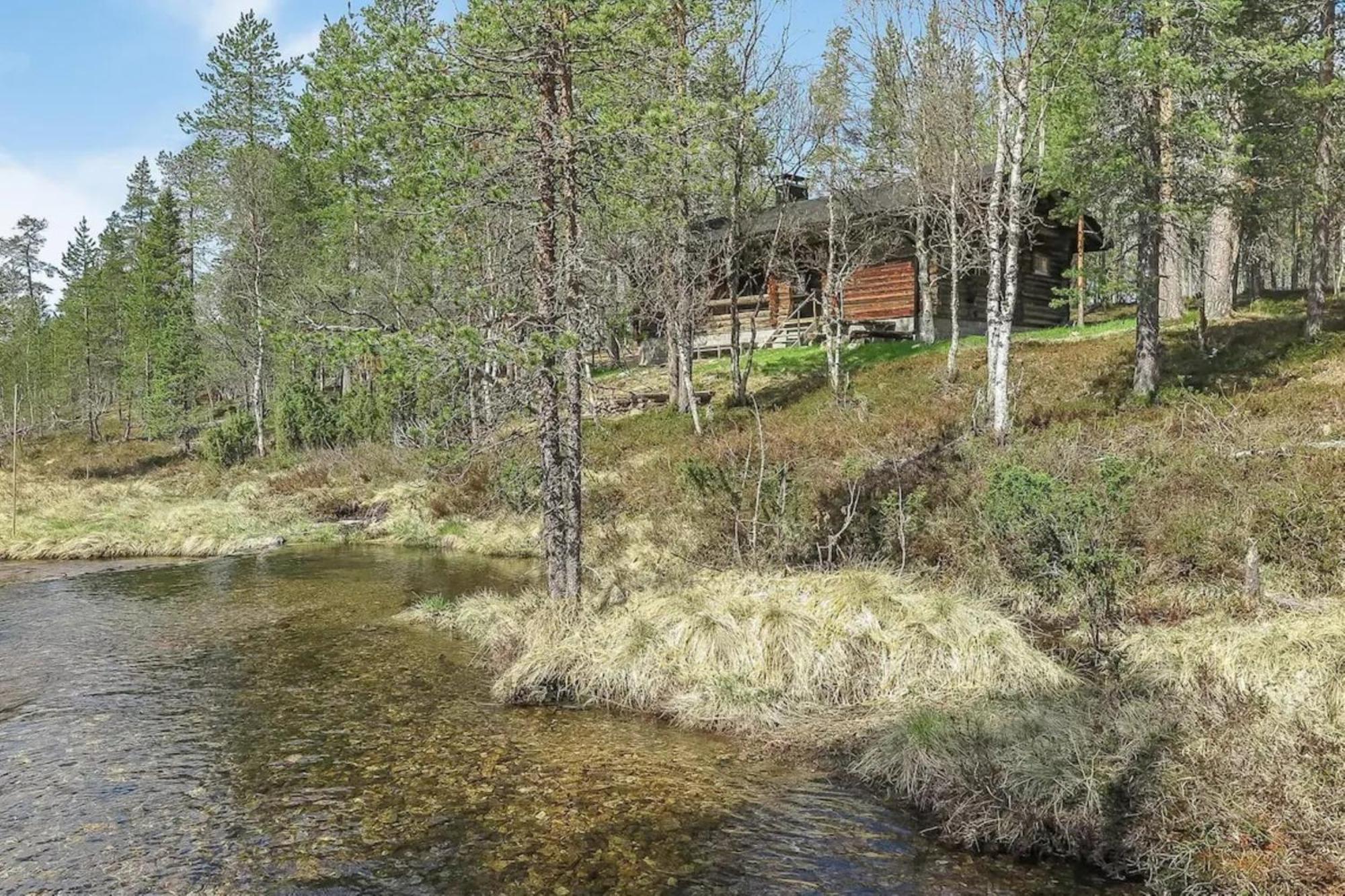 Kuukkeli Log Houses Aurora Cabin - Jaspis Сариселка Екстериор снимка