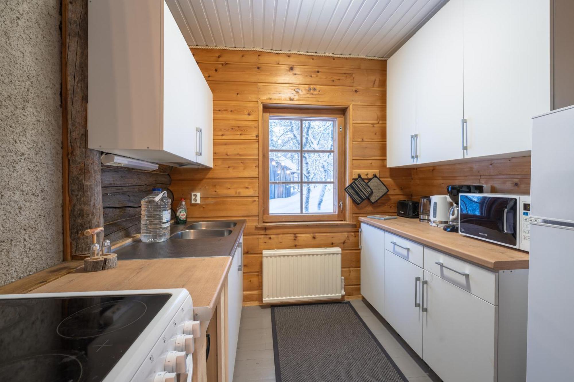 Kuukkeli Log Houses Aurora Cabin - Jaspis Сариселка Екстериор снимка