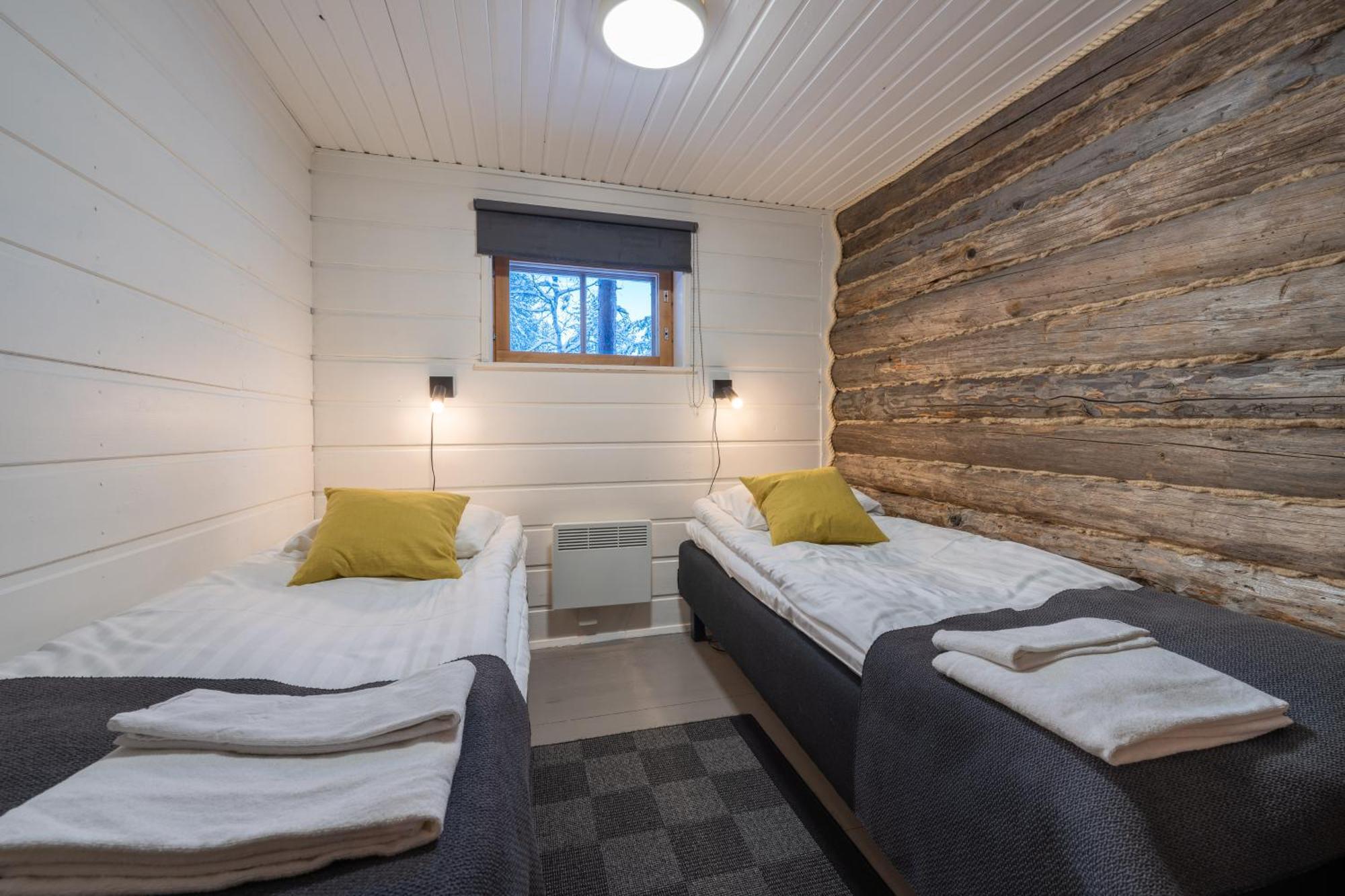Kuukkeli Log Houses Aurora Cabin - Jaspis Сариселка Екстериор снимка