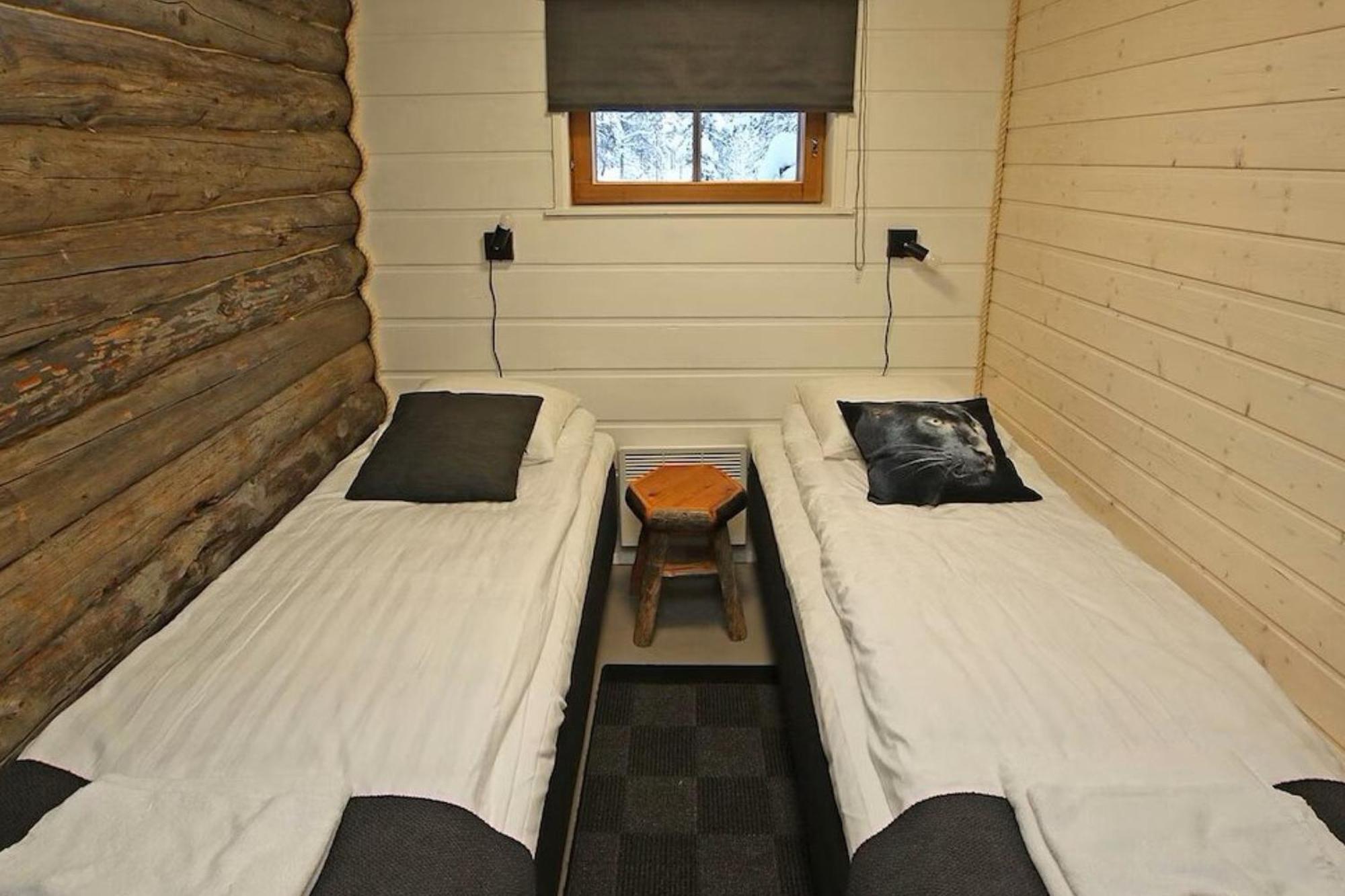 Kuukkeli Log Houses Aurora Cabin - Jaspis Сариселка Екстериор снимка